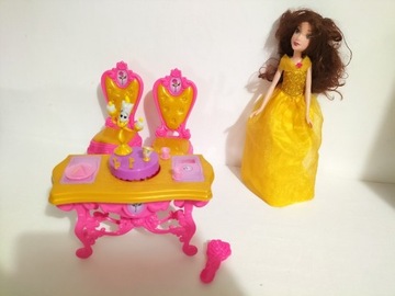 Disney księżniczki Mebelki dla lalki Bella