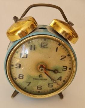 Zegarek Budzik Mera Poltik lata 60-te 