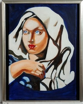 Obraz wg. Tamary Łempickiej "Madonna II"