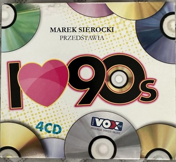 Marek Sierocki Przedstawia I Love 90s - 4 CD