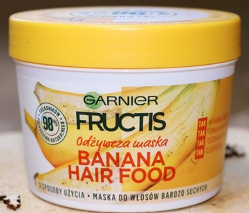 Cudna maska! Garnier Fructis Banana Hair Food!