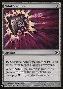 MTG Nihil Spellbomb