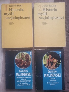 Historia myśli socjologicznej +Malinowski tom 1, 2