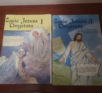 Życie Jezusa Chrystusa 1 i 3 cz. Komiks