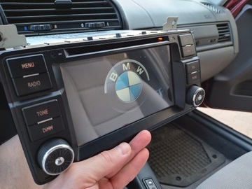 Radio Stacja 2 DIN BMW E46 Dedykowane Navi BT USB