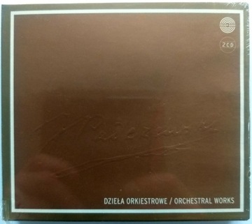 Paderewski Dzieła Orkiestrowe 2CD 2001r @Folia@