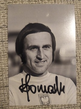 Jan Domarski autograf MŚ 1974