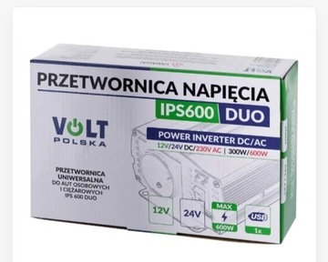 Przetwornica napięcia IPS-300/600 DUO 12V-24V/600W