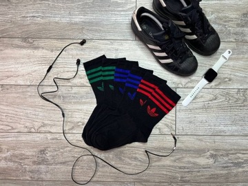 Skarpety Adidas długie kolorowe zestaw