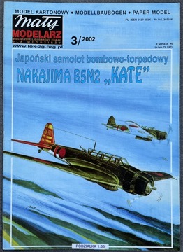 Nakajima B5N2 KATE Mały Modelarz 