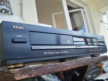 odtwarzacz CD Teac PD-155MKII, nie kręci, cały