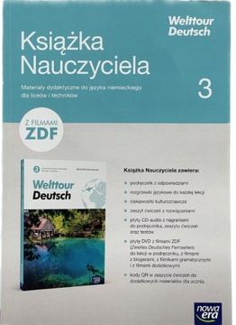 WELTTOUR DEUTSCH KL 3 KSIĄŻKA NAUCZYCIELA 