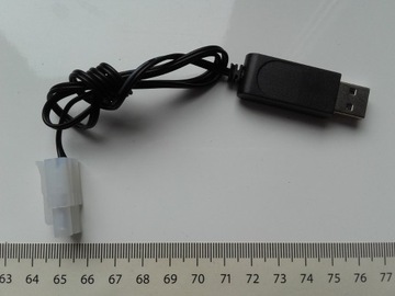 Ładowarka KET USB do akumulatorów 4,8V 250mA, wtyc