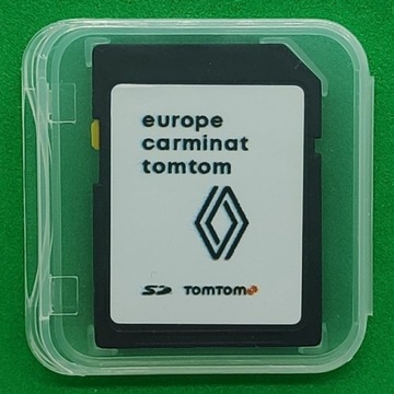 Karta SD z mapą Renault Carminat Europa 1125