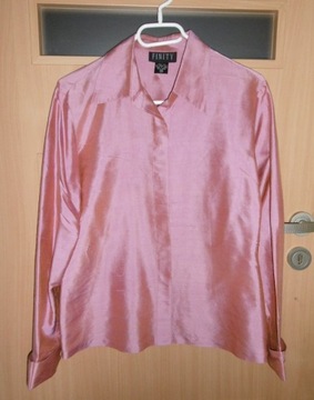FINITY  bluzka koszulowa różowa  roz. M