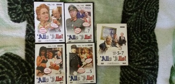 'Allo 'Allo serie 5-7 DVD płyty