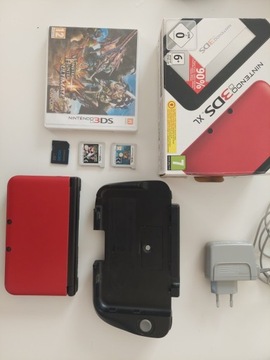 Nintendo 3DS XL + Circle Pad Pro + Dużo gier