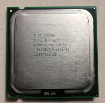 Procesor Intel Pentium 6300 2 x 1,86 GHz