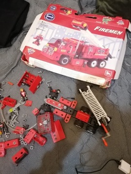 Wóz strażacki firemen zabawka konstrukcyjna 