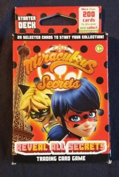 Karty Miraculous Secrets Starter ENG 