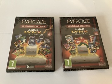 Evercade Atari Lynx 1 i 2, nowe, folia legacy unikat.