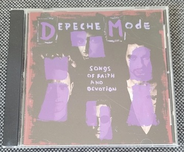 Depeche Mode Songs of Faith and Devotion USA CD