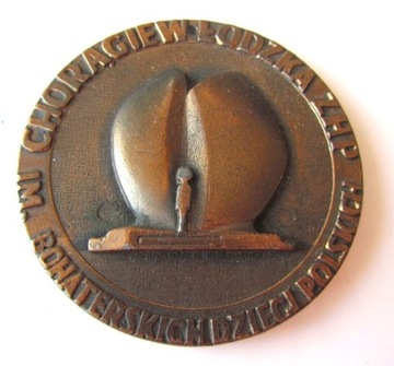 Medal Plakieta Harcerstwo Chorągiew Łódź ZHP 