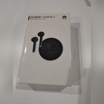 Słuchawki Bluetooth Huawei FreeBuds 3 czarne BLACK