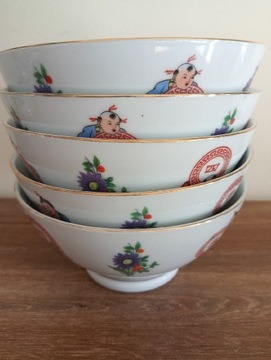 Miseczki z chińskiej porcelany 