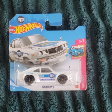 Hot Wheels Mazda RX-3 biały 