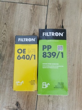 Filtr paliwa i oleju Filtron OE 640/1 i PP 839/1