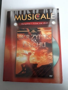 Skrzypek na dachu płyta DVD folia.