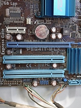 Płyta główna P5G41T-MLX + procesor.Socket 775