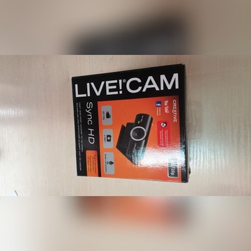 Kamerka Creative Live Cam Sync HD 720p Nowa