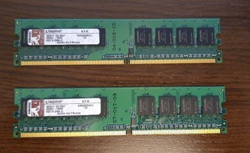 Pamięć Kingston DDR2 2x512MB