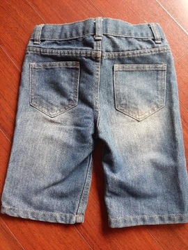 Spodenki jeansowe chłopięce krótkie 8-9 lat nowe 