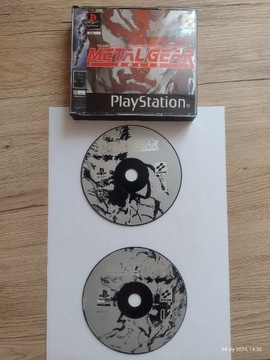 Metal Gear Solid PSX PS1 Playstation