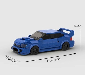 Klocki na wzór LEGO Subaru WRX Autko Samochodzik 