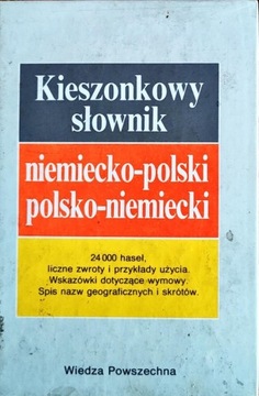 Kieszonkowy słownik niemiecko-polski polsko-niemie