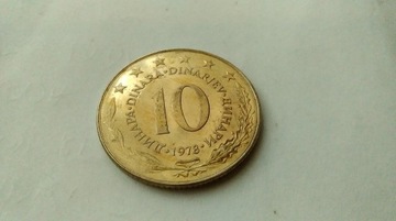 Jugosławia 10 dinarów 1978
