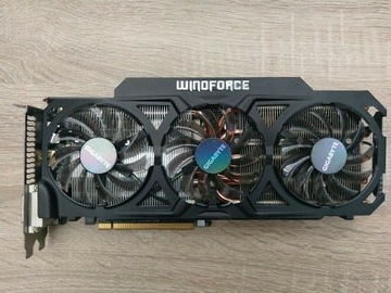 GTX 770 2gb gigabyte windforce OC 3 wentylatory 