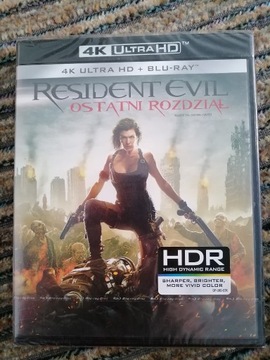 RESIDENT EVIL: OSTATNI ROZDZIAŁ BLU-RAY 4K+BLU-RAY