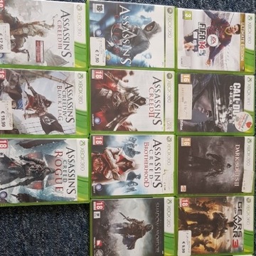 ZESTAW GIER na konsole xbox 360 oraz na xbox one