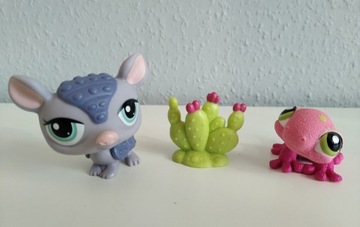 Littlest Pet Shop Pancernik i Gekon 