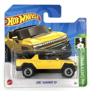 HOT WHEELS GMC HUMMER EV HW GREEN SPEED 3/5 130