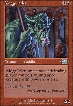 Karta Magic The Gathering - Mogg Jailer 
