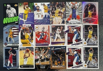 Anthony Davis LA Lakers zestaw 18 kart NBA