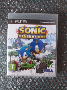 Sonic Generations PS3 dla dzieci 