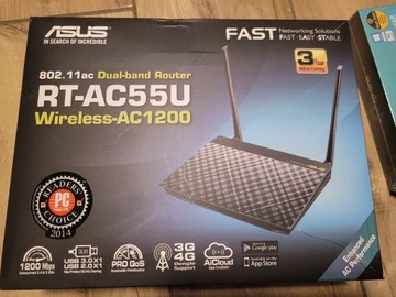 Router ASUS RT-AC55U,  AC1200