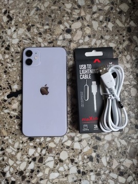 Apple Iphone 11 Fioletowy Purple 64 GB 81% bateria